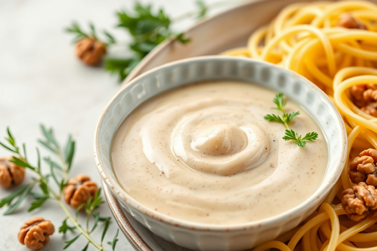 Salsa alle noci: il condimento che rivoluzionerà i tuoi piatti, facile e veloce da preparare